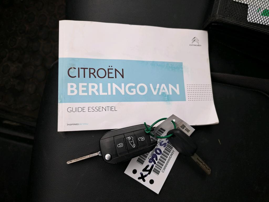 Citroen BERLINGO VAN M 650 BLUEHDI 100 S&S BVM5 CLUB 2020