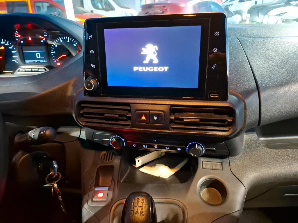 Peugeot PARTNER FOURGON STANDARD 650 KG BLUEHDI 100 S&S BVM5 ASPHALT 2021