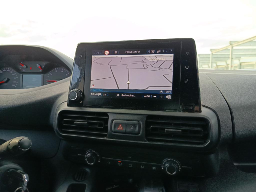 Peugeot PARTNER FOURGON M 950 KG BLUEHDI 100 S&S BVM6  2023