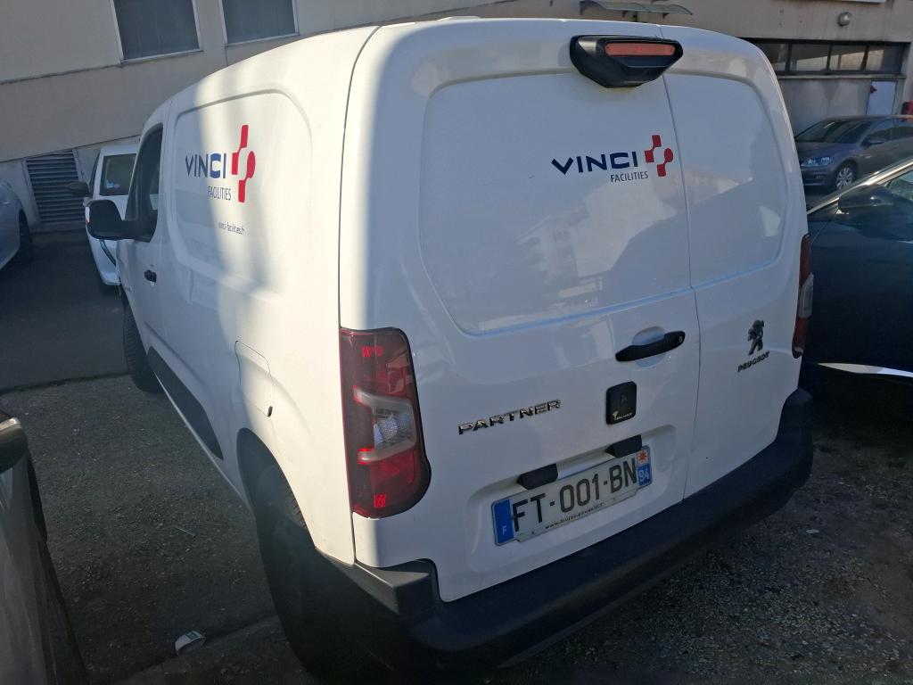 Peugeot PARTNER FOURGON STANDARD 650 KG BLUEHDI 130 S&S EAT8 ASPHALT 2020