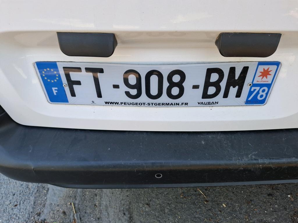 Peugeot PARTNER FOURGON LONG 950 KG BLUEHDI 100 S&S BVM5 ASPHALT 2020