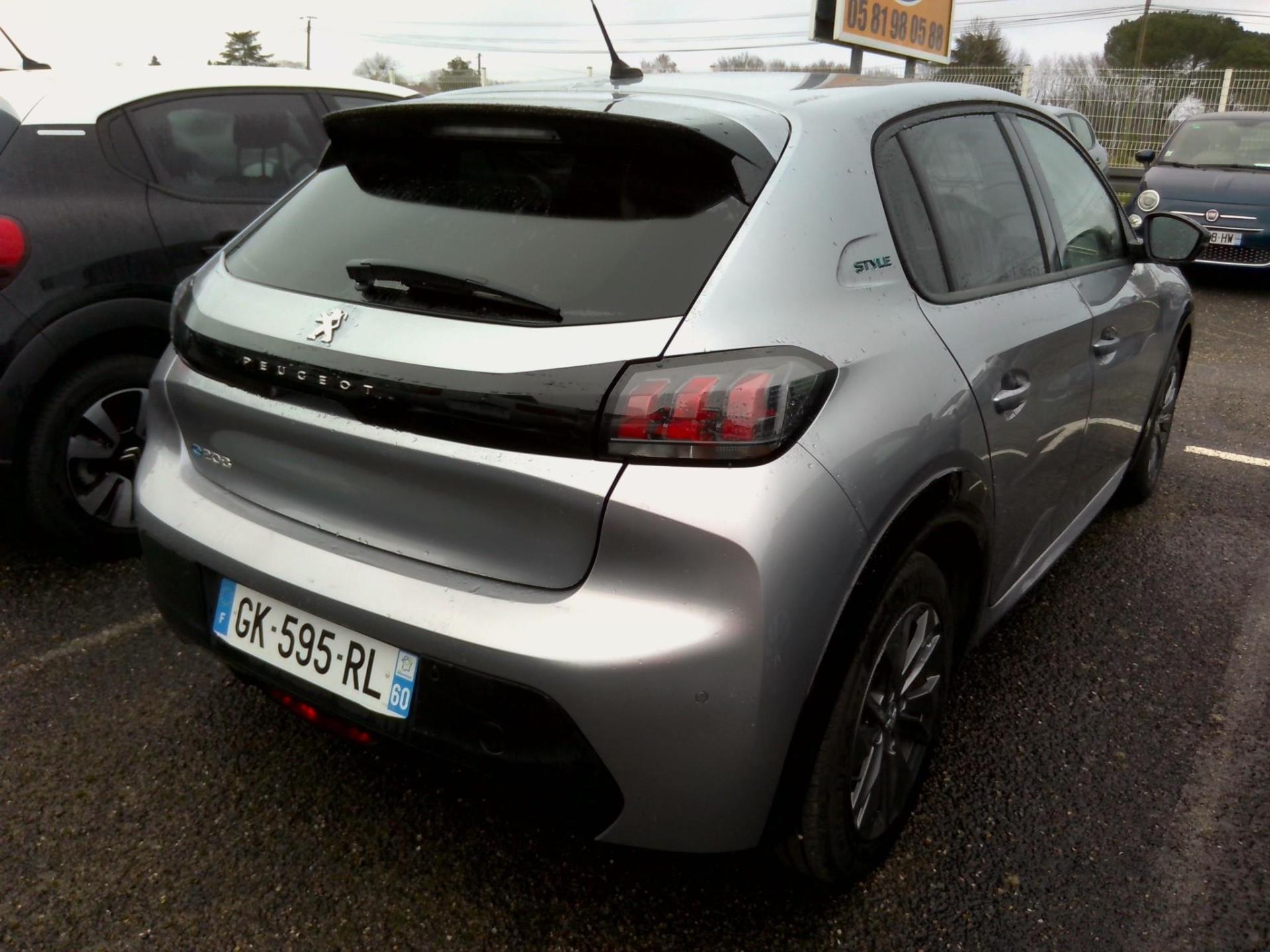 Peugeot 208 Electrique 50 kWh 136ch Style 2022