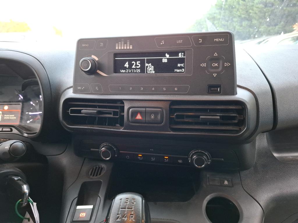 Citroen BERLINGO VAN M 650 BLUEHDI 100 S&S BVM5 CLUB 2020