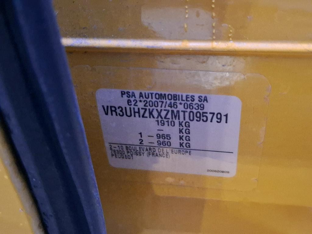 Peugeot 208 Electrique 50 kWh 136ch Active Business 2021