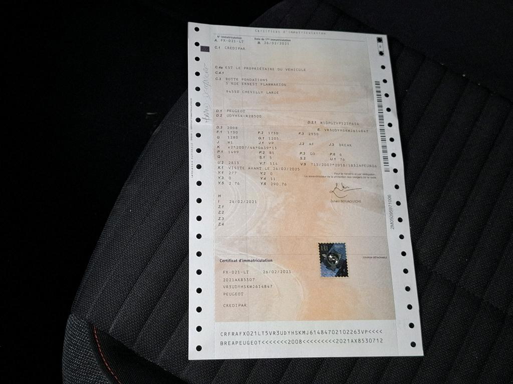 Peugeot 2008 BlueHDi 110 S&S BVM6 Active Business 2021