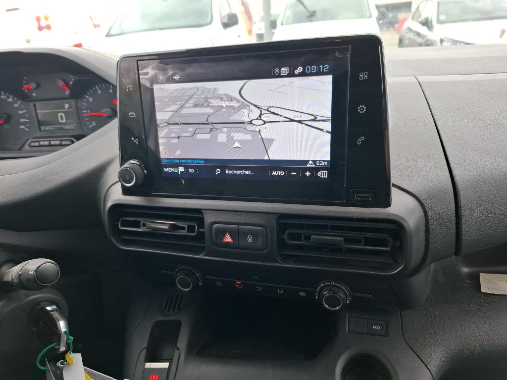 Peugeot PARTNER FOURGON STANDARD 650 KG BLUEHDI 130 S&S EAT8 ASPHALT 2021