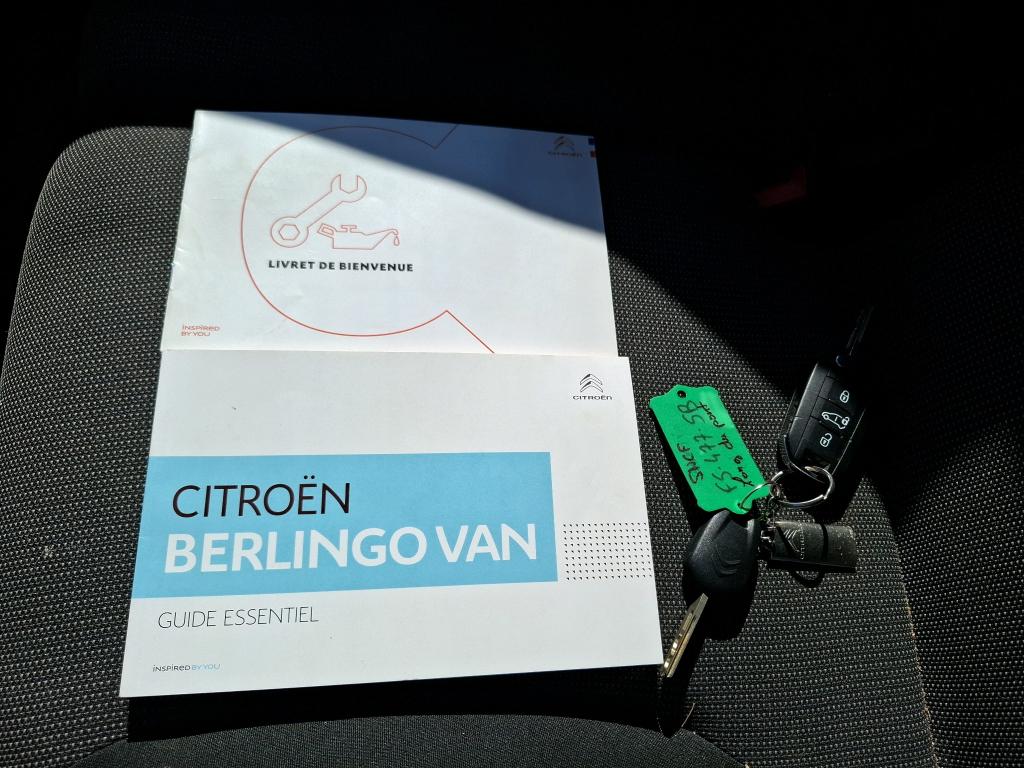 Citroen BERLINGO VAN M 650 BLUEHDI 100 S&S BVM5 CLUB 2020