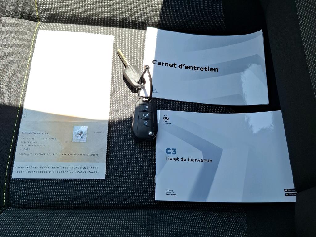 Citroen C3 PureTech 83 ch BVM5 You 2024