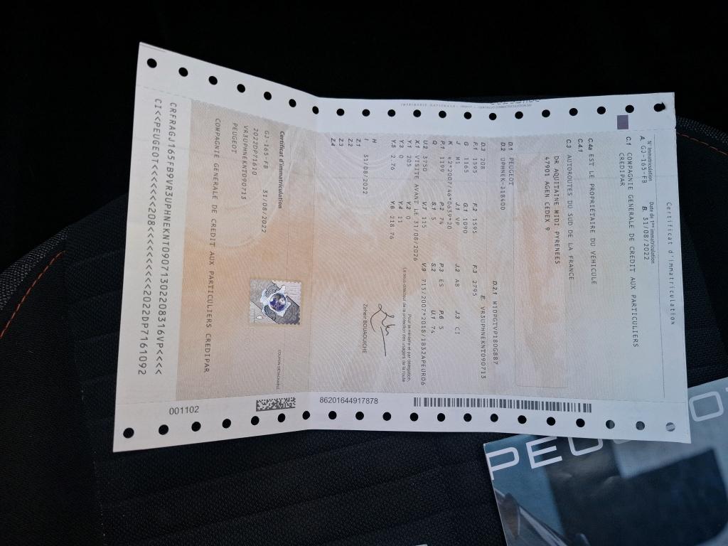 Peugeot 208 PureTech 100 S&S BVM6 Active Pack 2022