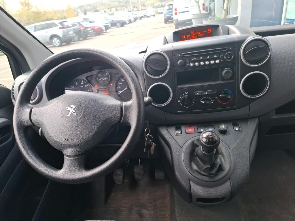 Peugeot PARTNER FOURGON STANDARD 1.6 BLUEHDI 75 BVM5 PREMIUM 2018