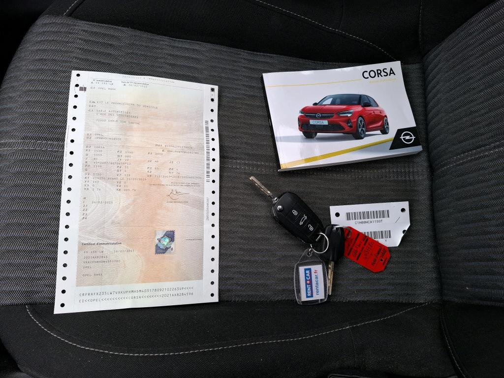 Opel Corsa 1.2 75 ch BVM5 Edition Business 2021