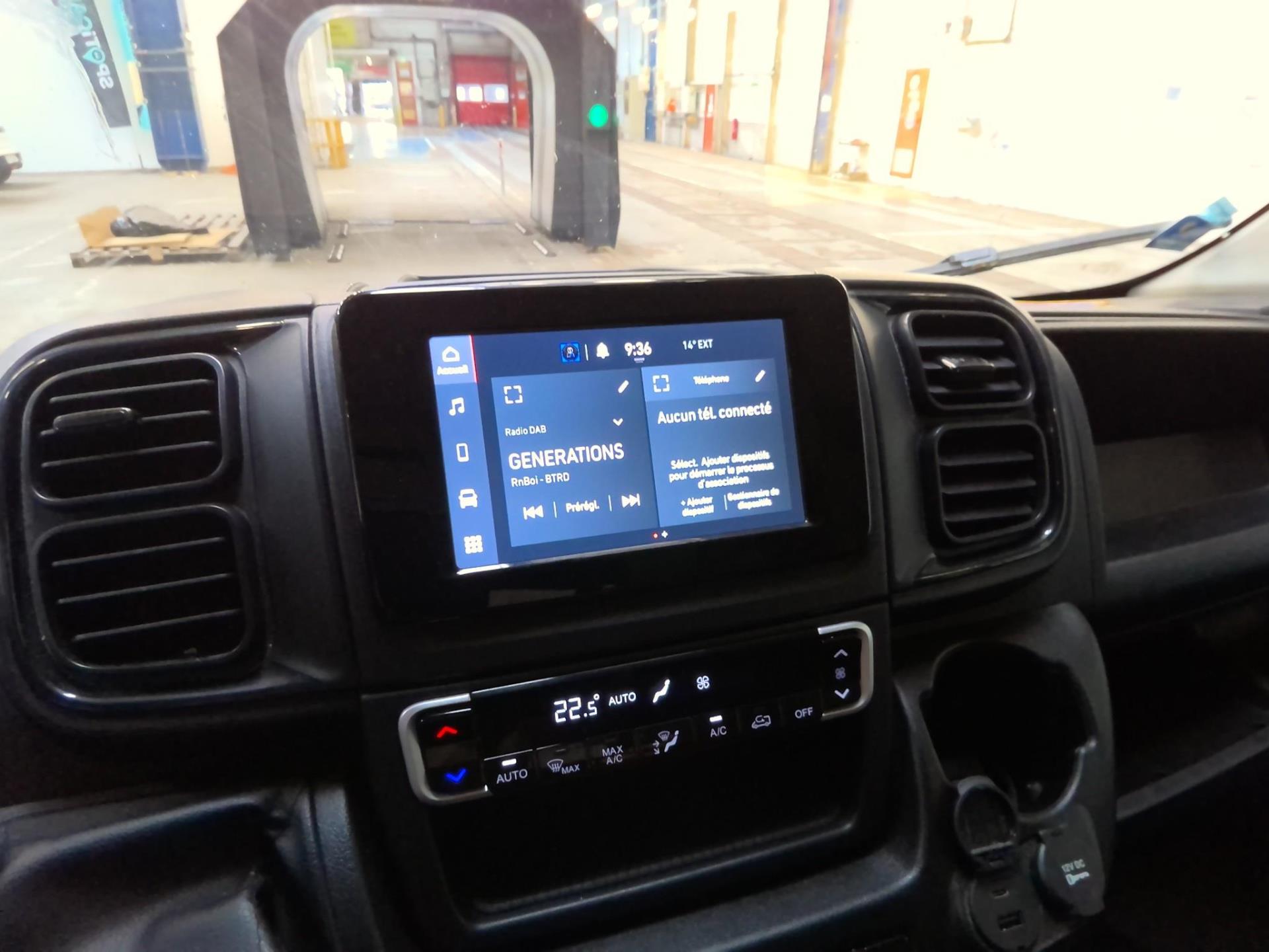 FIAT DUCATO FOURGON TOLE 3.5 M H2 H3-POWER 140 CH PACK PRO LOUNGE CONNECT 2023