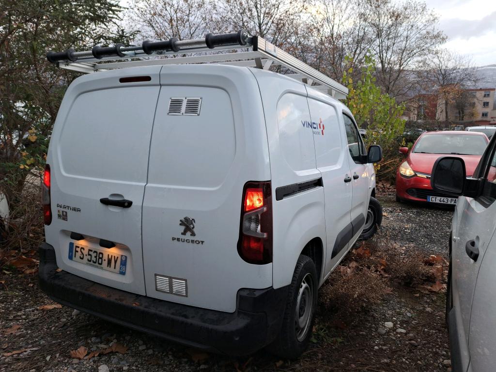 Peugeot PARTNER FOURGON STANDARD 650 KG BLUEHDI 100 S&S BVM5 PREMIUM 2020