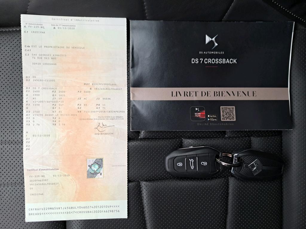 DS DS7 Crossback Hybride E-Tense 300 EAT8 4x4 Grand Chic 2020