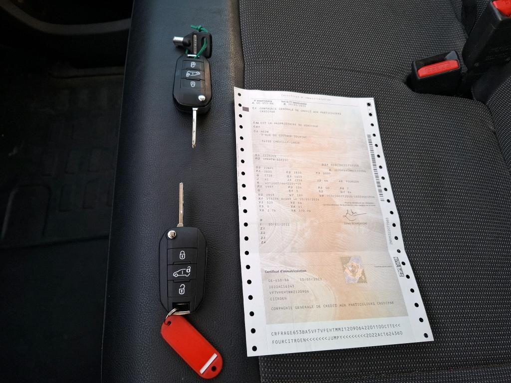 Citroen JUMPY FGN M BLUEHDI 145 S&S BVM6 DRIVER 2022