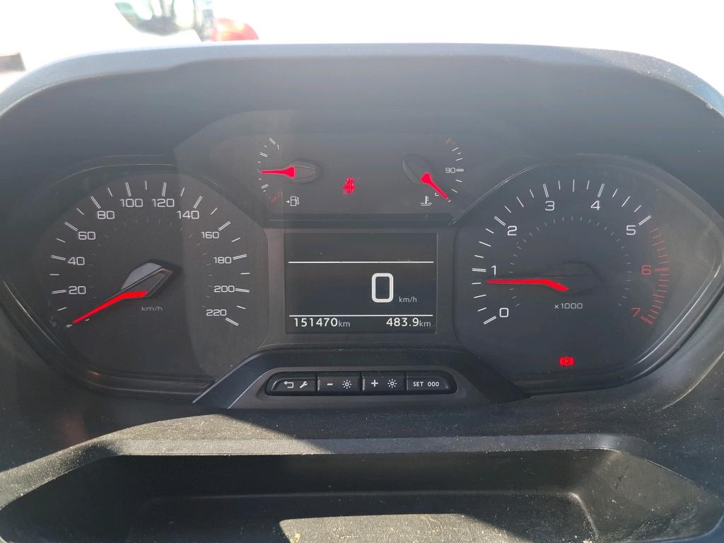Peugeot PARTNER FOURGON STANDARD 650 KG BLUEHDI 100 S&S BVM5 ASPHALT 2021