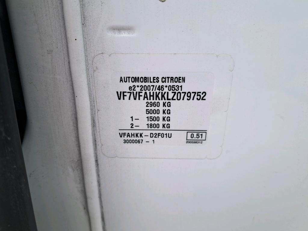 Citroen JUMPY CAB APPROFONDIE XL BLUEHDI 120 BVM6 DRIVER 340 NM 2020