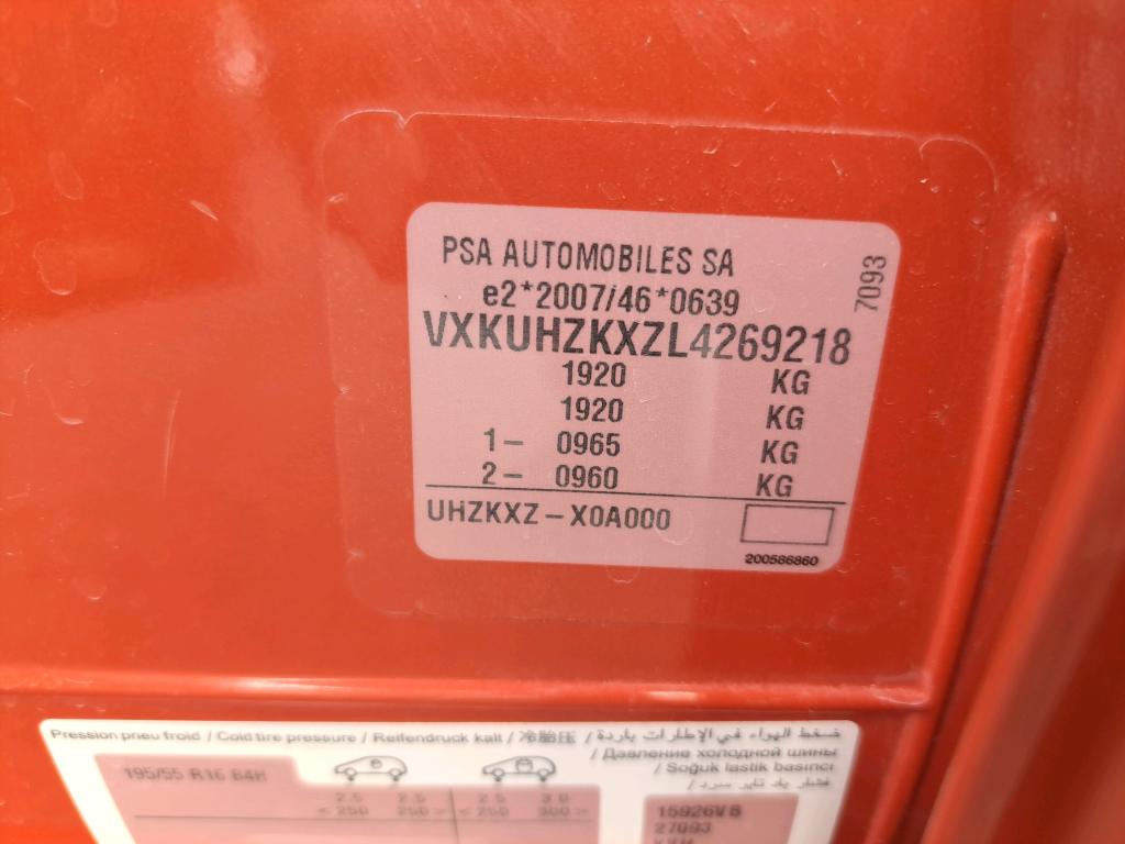 Opel Corsa Electrique 136 ch & Batterie 50 kWh Edition 2020