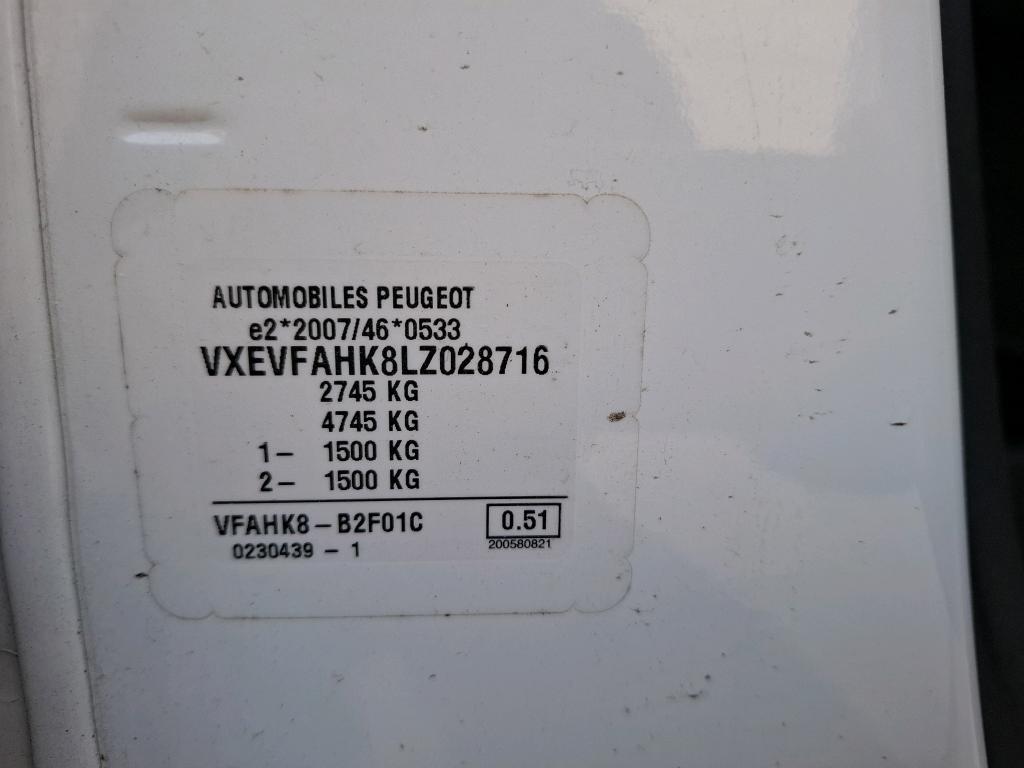 Opel VIVARO FGN L2 2.0 DIESEL 120 CH BVA8 PACK CLIM 2020