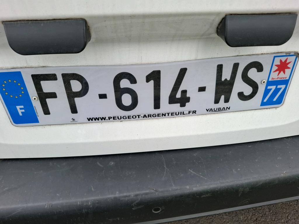 Peugeot PARTNER FOURGON STANDARD 650 KG BLUEHDI 75 BVM5 PREMIUM 2020