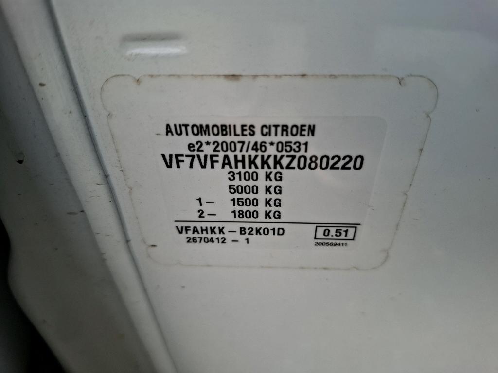 Citroen JUMPY FGN M BLUEHDI 120 S&S BVM6 CLUB 340 NM 2019