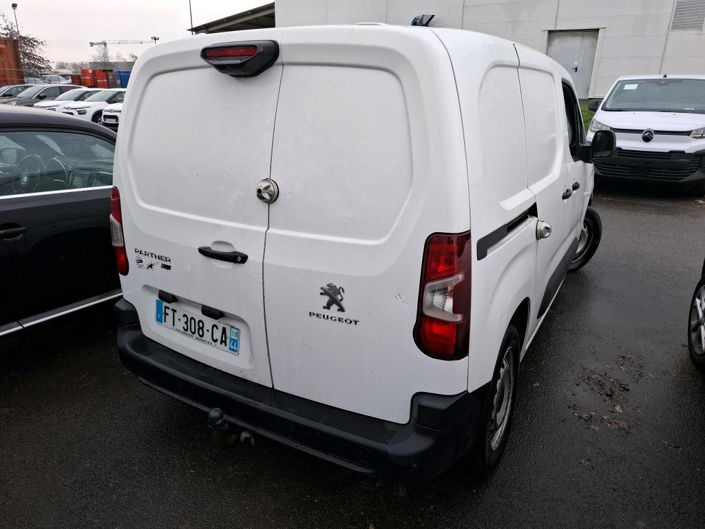 Peugeot PARTNER FOURGON STANDARD 650 KG BLUEHDI 130 S&S EAT8 ASPHALT 2020