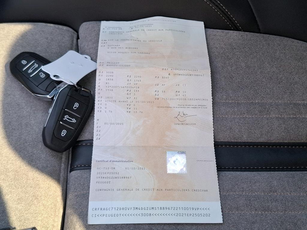 Peugeot 3008 Hybrid 225 e-EAT8 GT Pack 2021