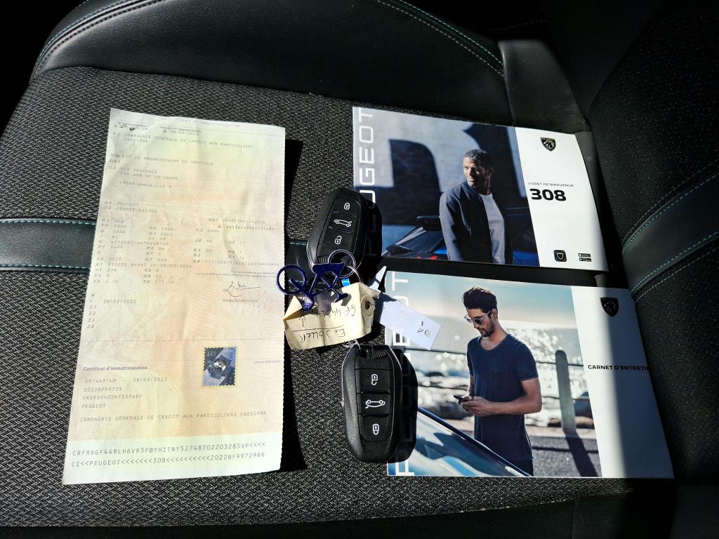 Peugeot 308 BlueHDi 130ch S&S EAT8 Allure 2022