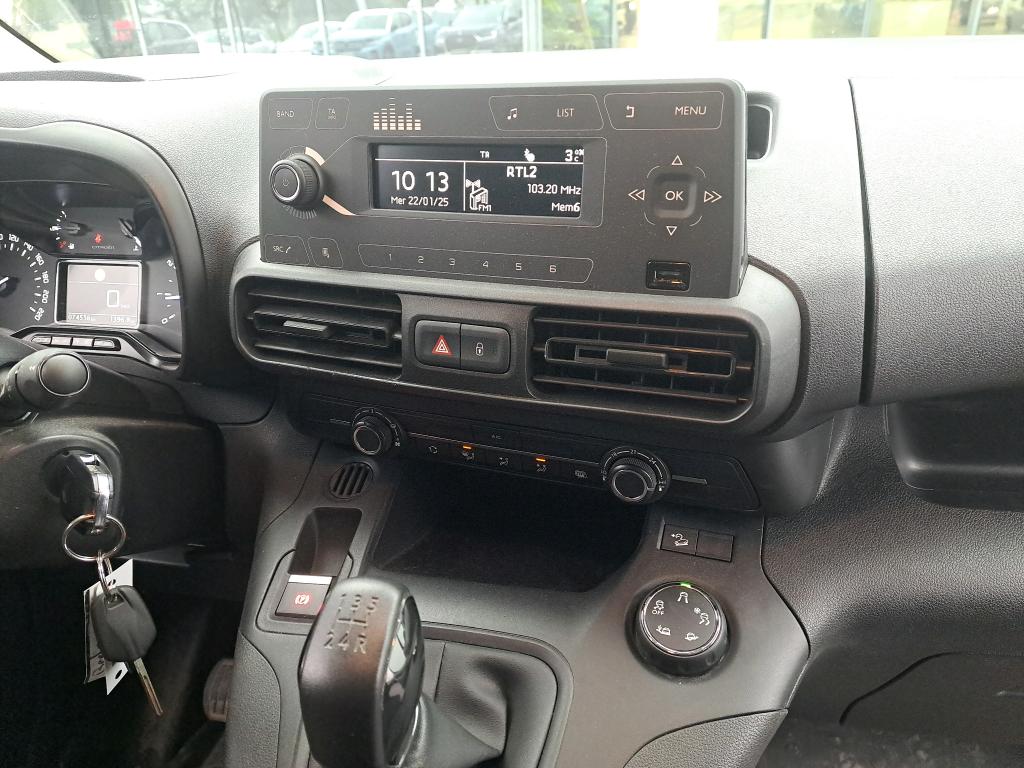 Citroen BERLINGO VAN M 650 BLUEHDI 100 S&S CLUB 2019