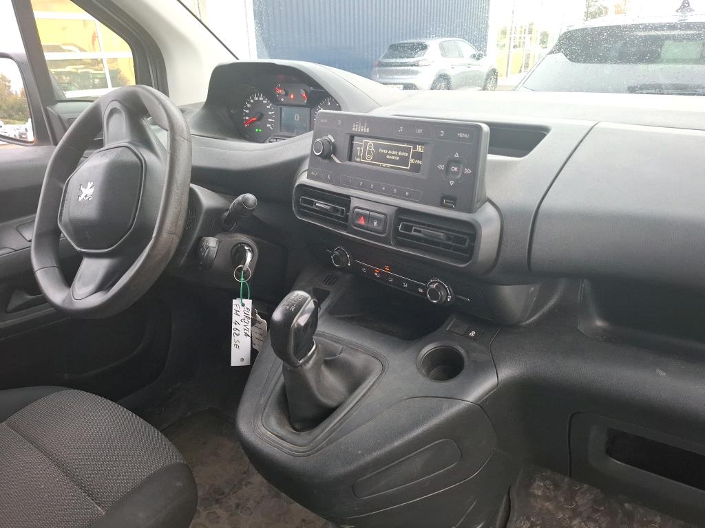 Peugeot PARTNER FOURGON STANDARD 650 KG BLUEHDI 100 S&S BVM5 PREMIUM 2019