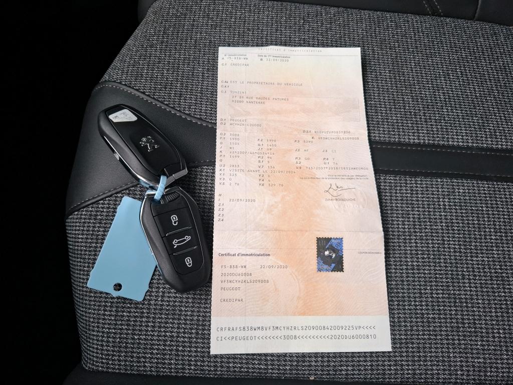 Peugeot 3008 BlueHDi 130ch S&S EAT8 Allure Business 2020