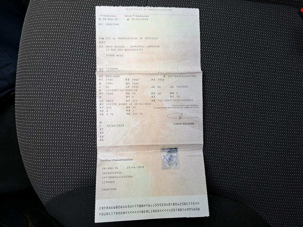 Citroen BERLINGO M BLUEHDI 100 CLUB 2018