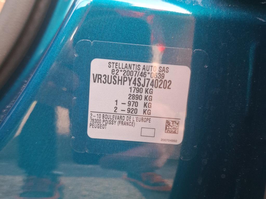 Peugeot 2008 Hybrid 145 ch e-DCS6 GT 2025