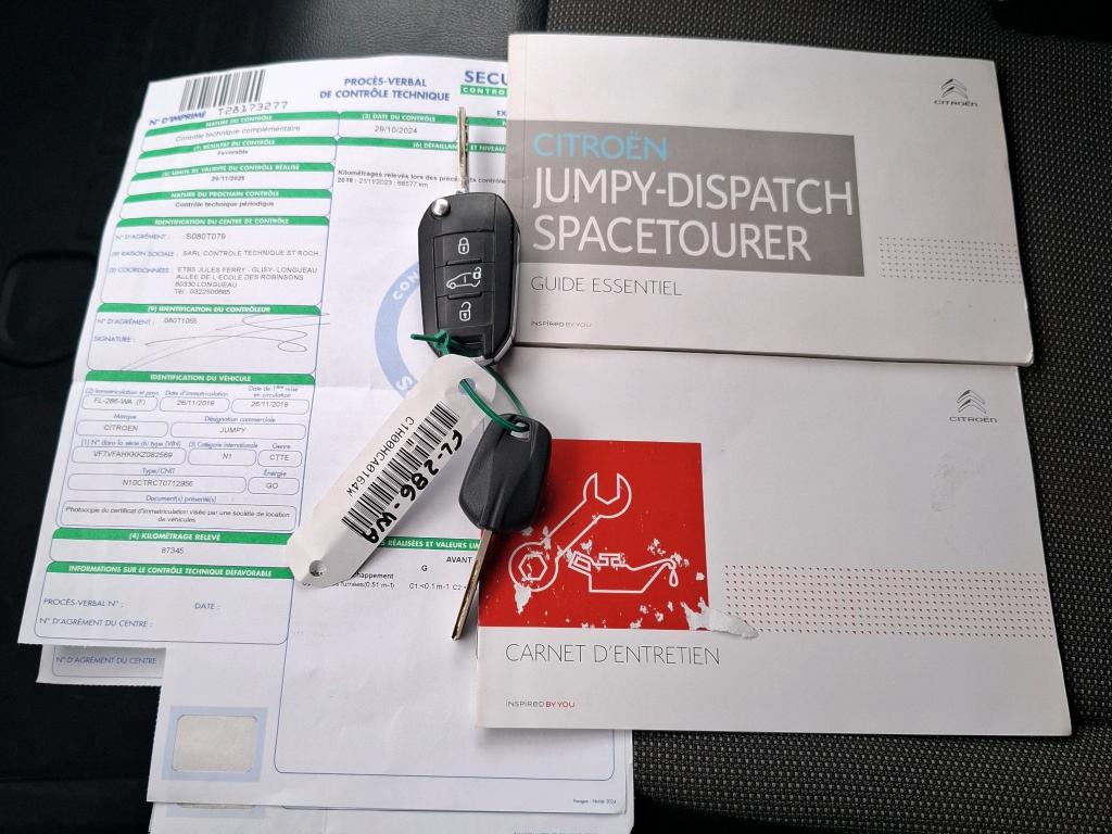 Citroen JUMPY FGN M BLUEHDI 120 S&S BVM6 CLUB 340 NM 2019