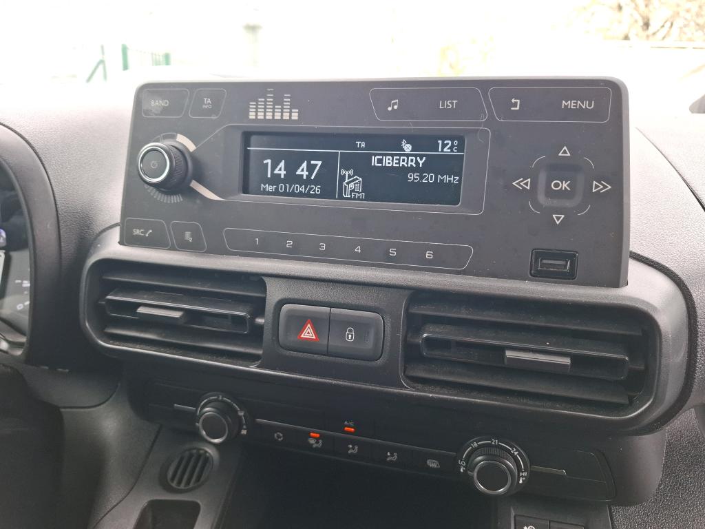 Citroen BERLINGO VAN M 650 BLUEHDI 100 S&S BVM5 CLUB 2021