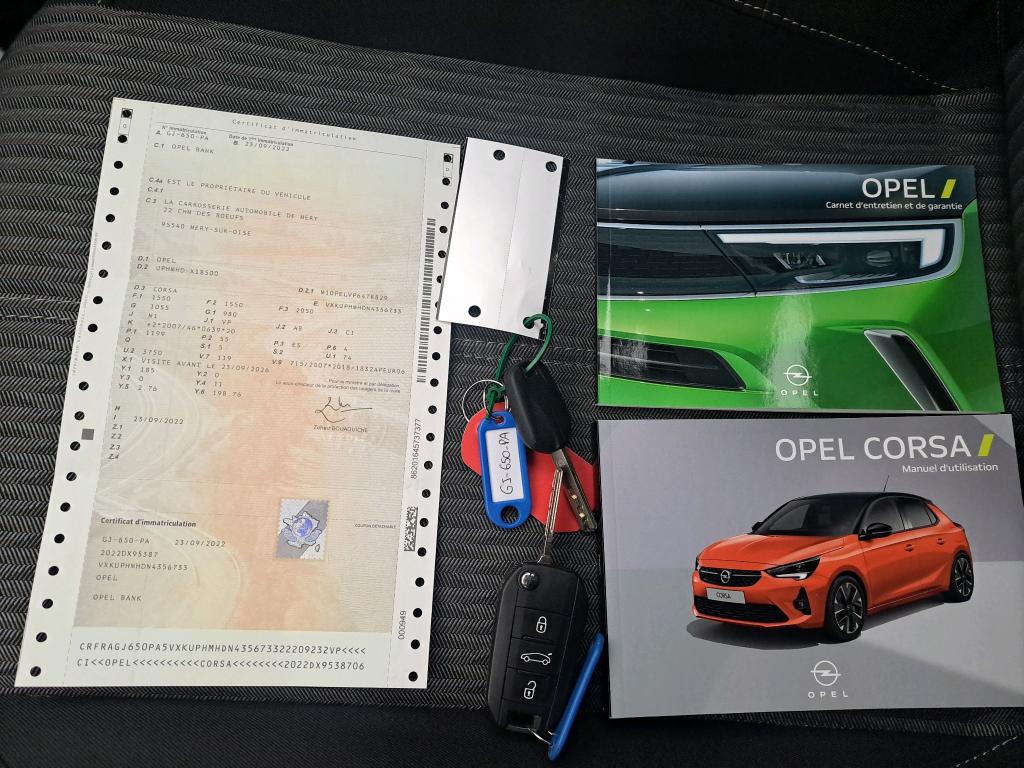 Opel Corsa 1.2 75 ch BVM5 Elegance Business 2022