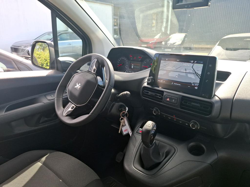 Peugeot PARTNER FOURGON STANDARD 650 KG BLUEHDI 100 S&S BVM5 ASPHALT 2020