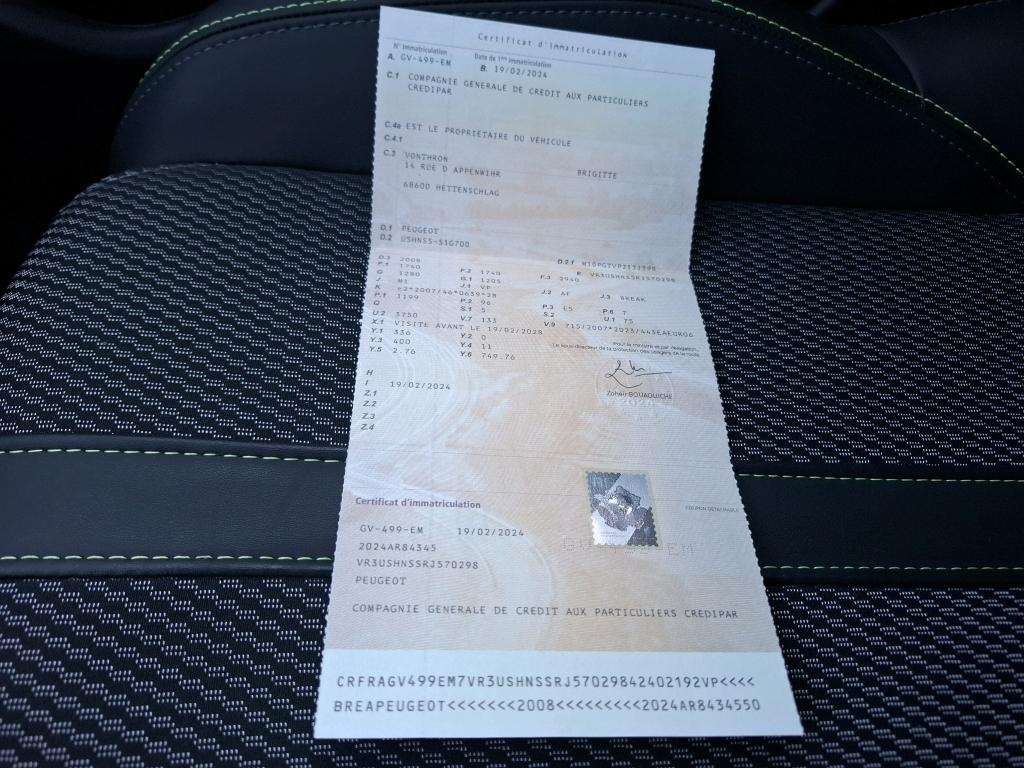 Peugeot 2008 PureTech 130 S&S EAT8 GT 2024