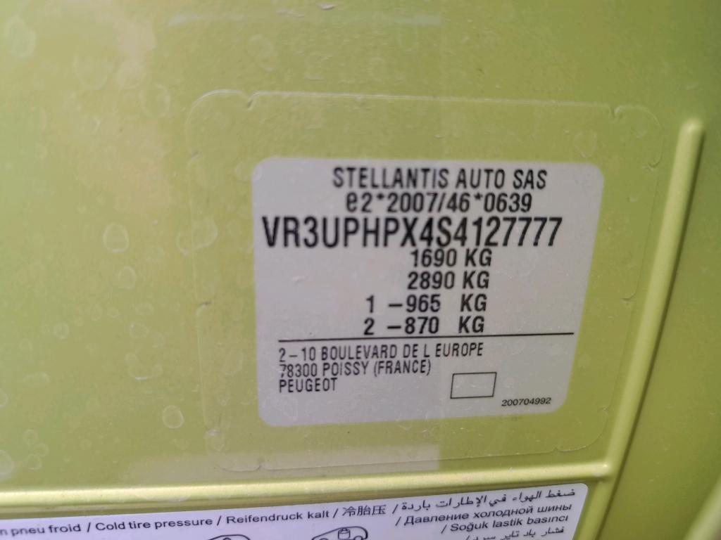 Peugeot 208 Hybrid 110 e-DCS6 GT 2025