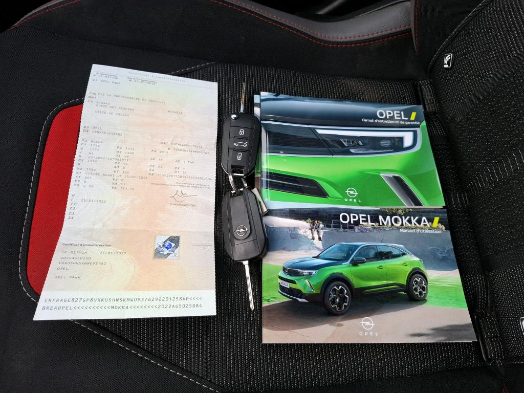 Opel Mokka 1.2 Turbo 130 ch BVM6 GS Line 2022