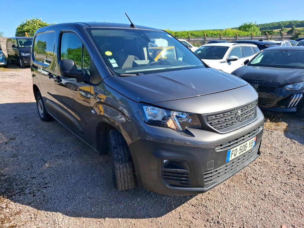 Peugeot PARTNER FOURGON STANDARD 650 KG BLUEHDI 100 S&S BVM5 ASPHALT 2020