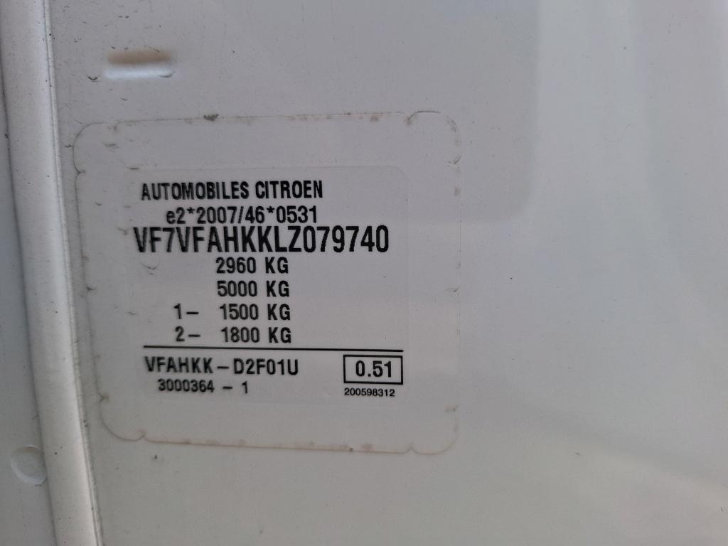 Citroen JUMPY CAB APPROFONDIE XL BLUEHDI 120 BVM6 CLUB 340 NM 2020