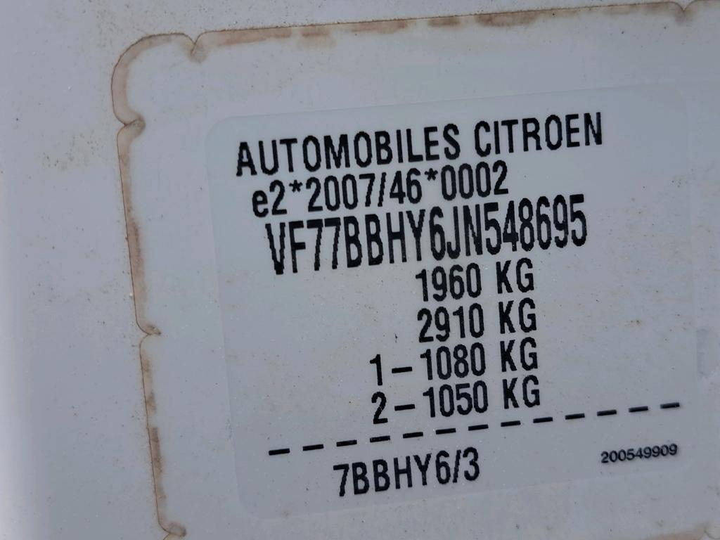 Citroen BERLINGO M BLUEHDI 100 CLUB 2018