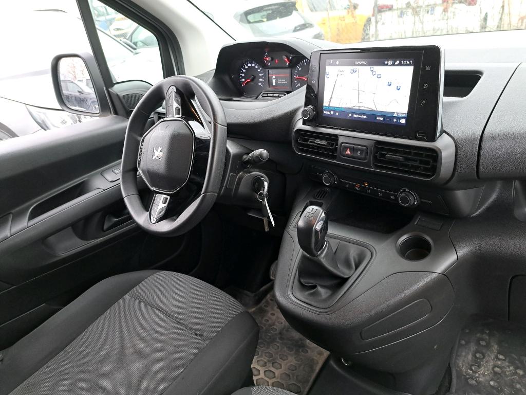 Peugeot PARTNER FOURGON STANDARD 650 KG BLUEHDI 100 S&S BVM5 ASPHALT 2021