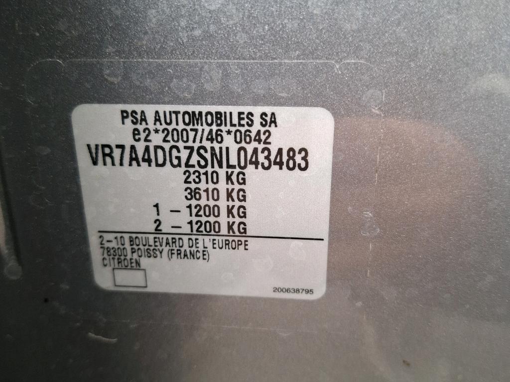 Citroen C5 Aircross Hybride Rechargeable 225 e-EAT8 Shine Pack 2022