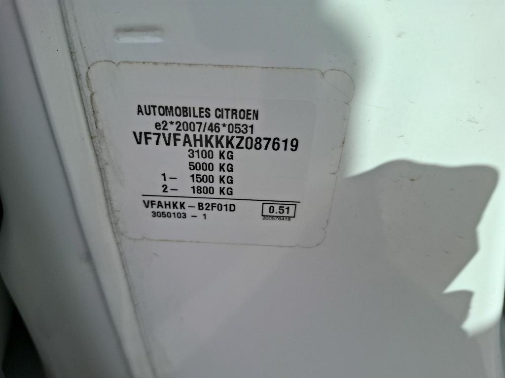 Citroen JUMPY FGN M BLUEHDI 120 S&S BVM6 CLUB 340 NM 2019