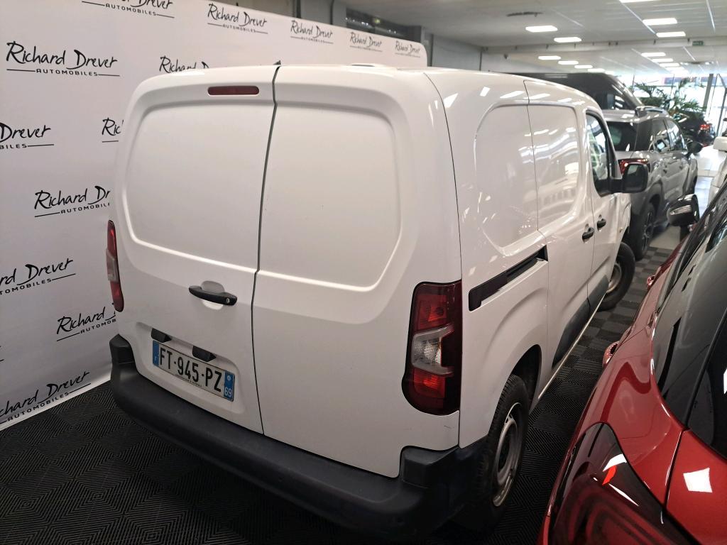 Peugeot PARTNER FOURGON STANDARD 650 KG BLUEHDI 100 S&S BVM5 PREMIUM 2020