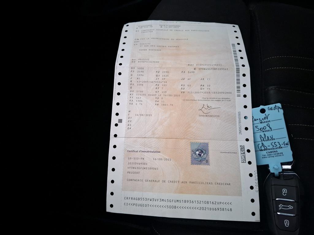 Peugeot 5008 PureTech 180ch S&S EAT8 GT Pack 2021