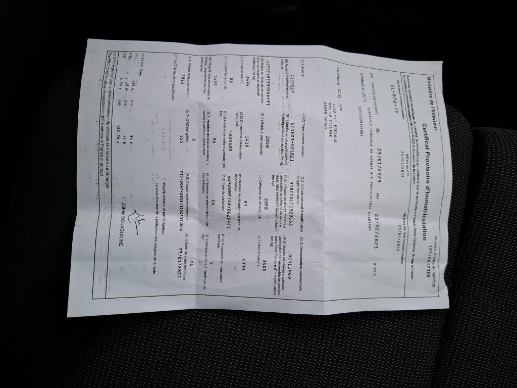 Citroen BERLINGO VAN M 650 BLUEHDI 130 S&S EAT8  2023