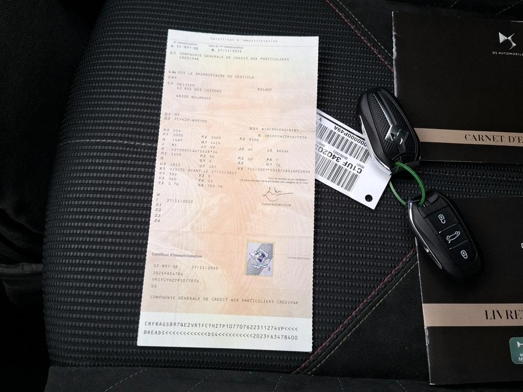 DS DS 4 BlueHDi 130 EAT8 Performance Line 2023